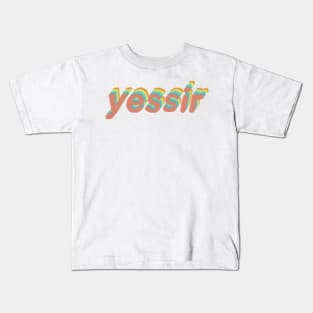 Yessir Merch Kids T-Shirt